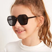2021 children sunglasses cute polygon personality sunglasses uv400 plastic sport sun glasses for baby girls boys glasses oculos