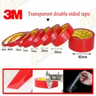 Прозрачная двусторонняя клейкая лента, 3 м, водостойкая акриловая наклейка, не оставляющая следов, для автомобиля, дома, офиса, товары для дома