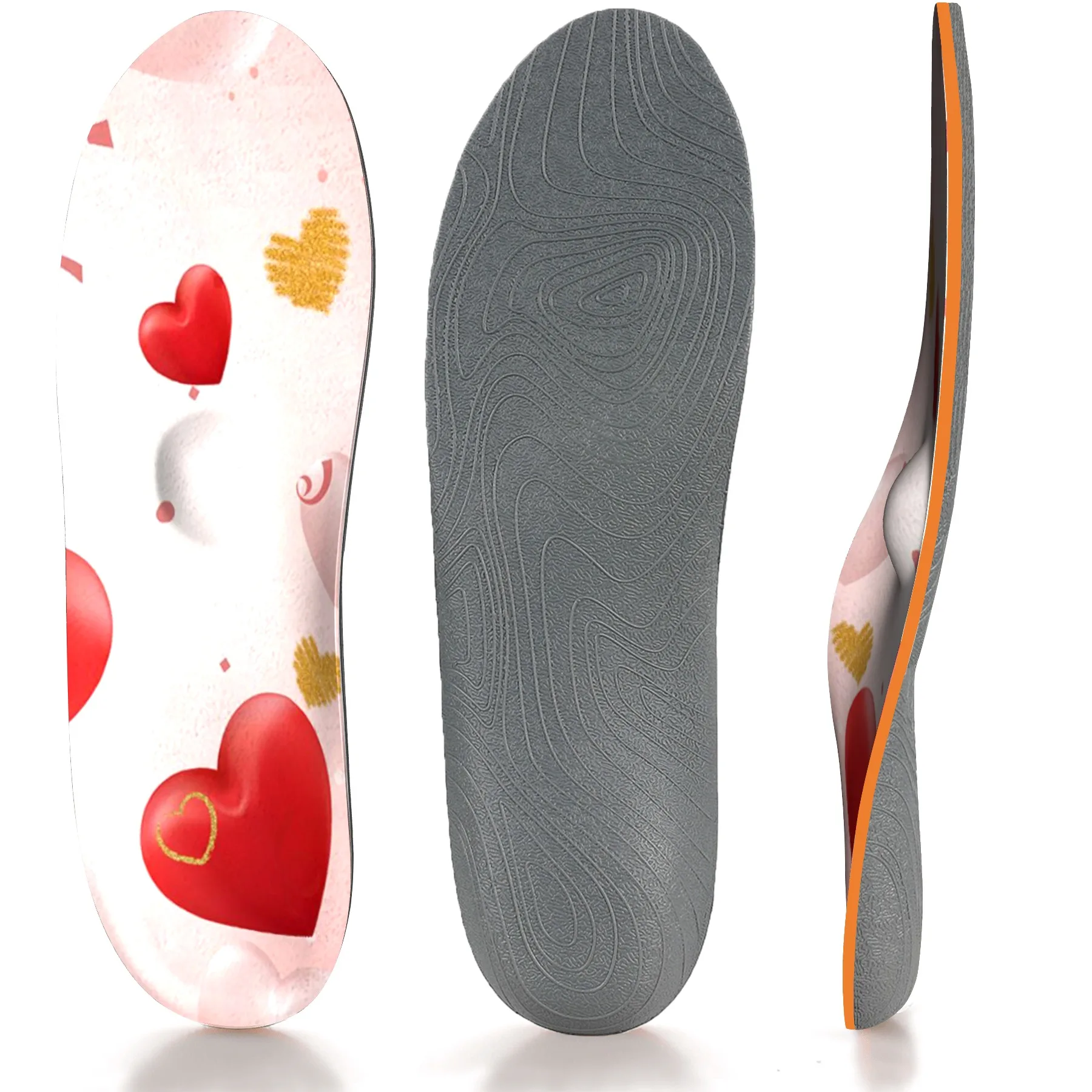 Full-Length Plantar Fasciitis Insole Absorb Sweat Outdoor Climbing Beauty Shoes