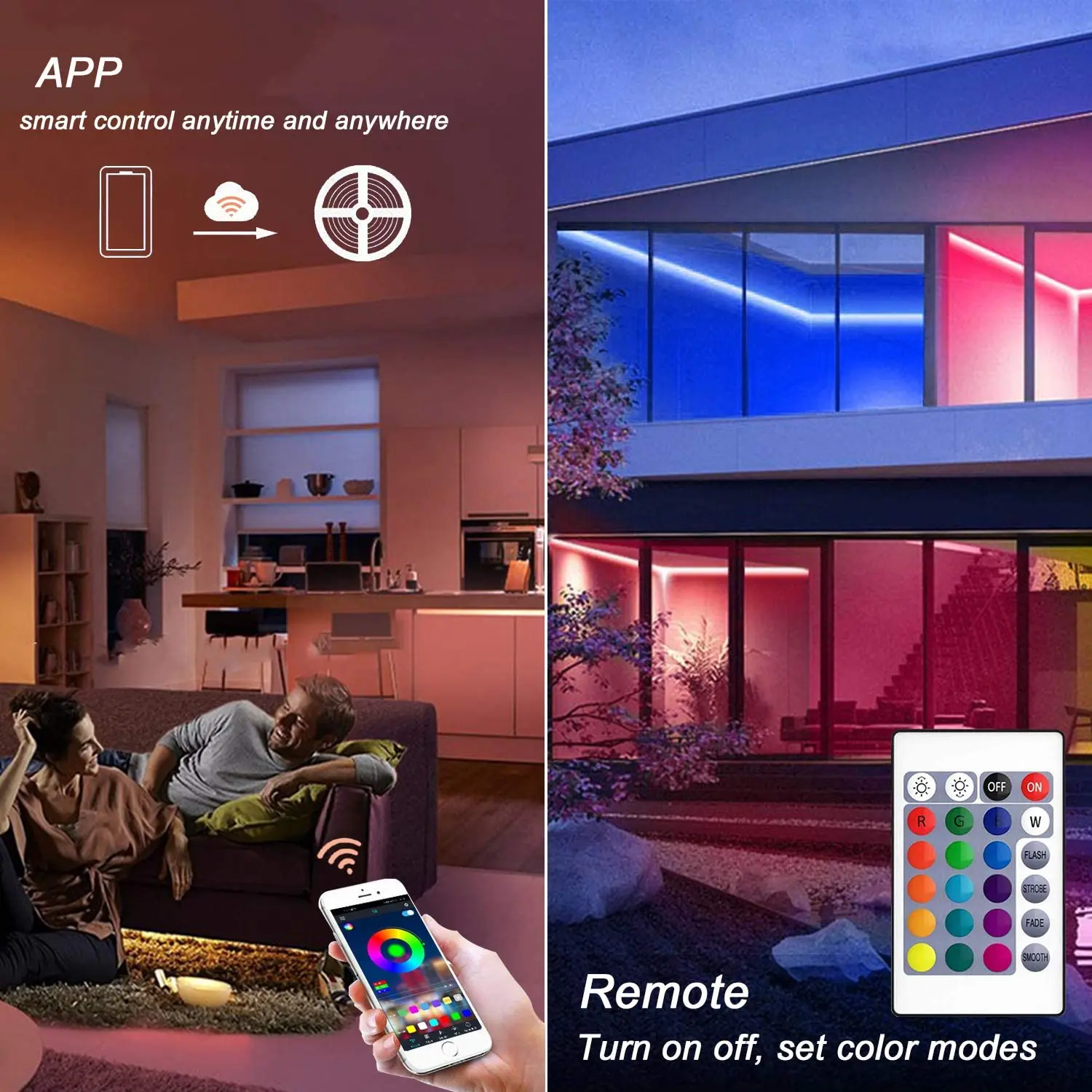 12V RGB LED Strip Neon Light With Bluetooth APP Remote Control 1/2/3/4/5M Lamp Tape Waterproof Dimmable For Decor lighting | Лампы и