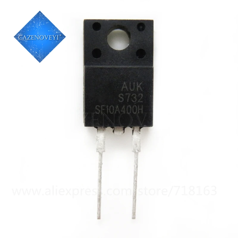 

10pcs/lot SF10A400H SF10A400 TO-220F In Stock