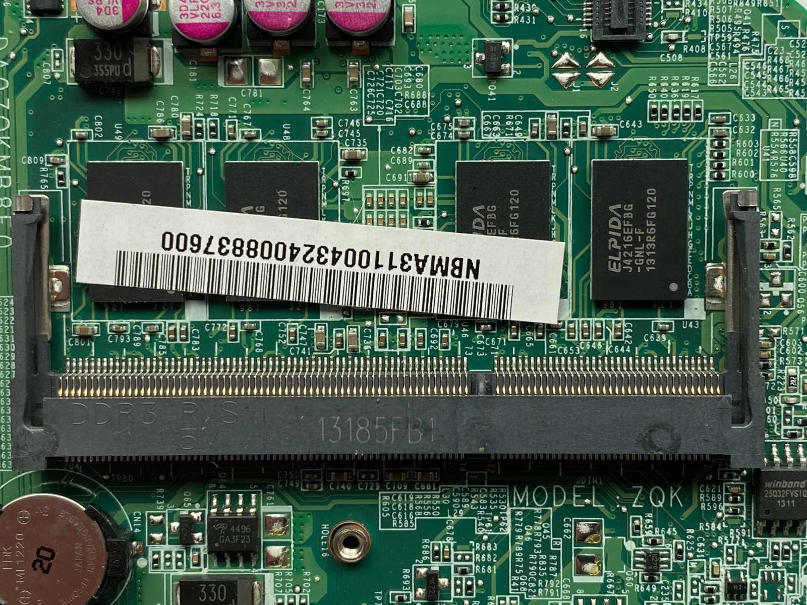 Лучше ценность NBMA311004 для ACER Aspire V5-572P Материнская плата ноутбука DA0ZQKMB8E0 SR0XL I5-3337U SLJ8C
