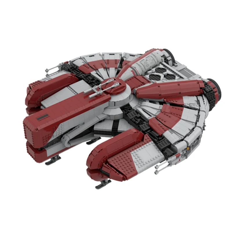 Ebon модель ястреб робот-транспортировка 30979 боевой корабль кирпичи дети MOC Звездный Корабль кирпич строительство орла битва Звездные войны MK1