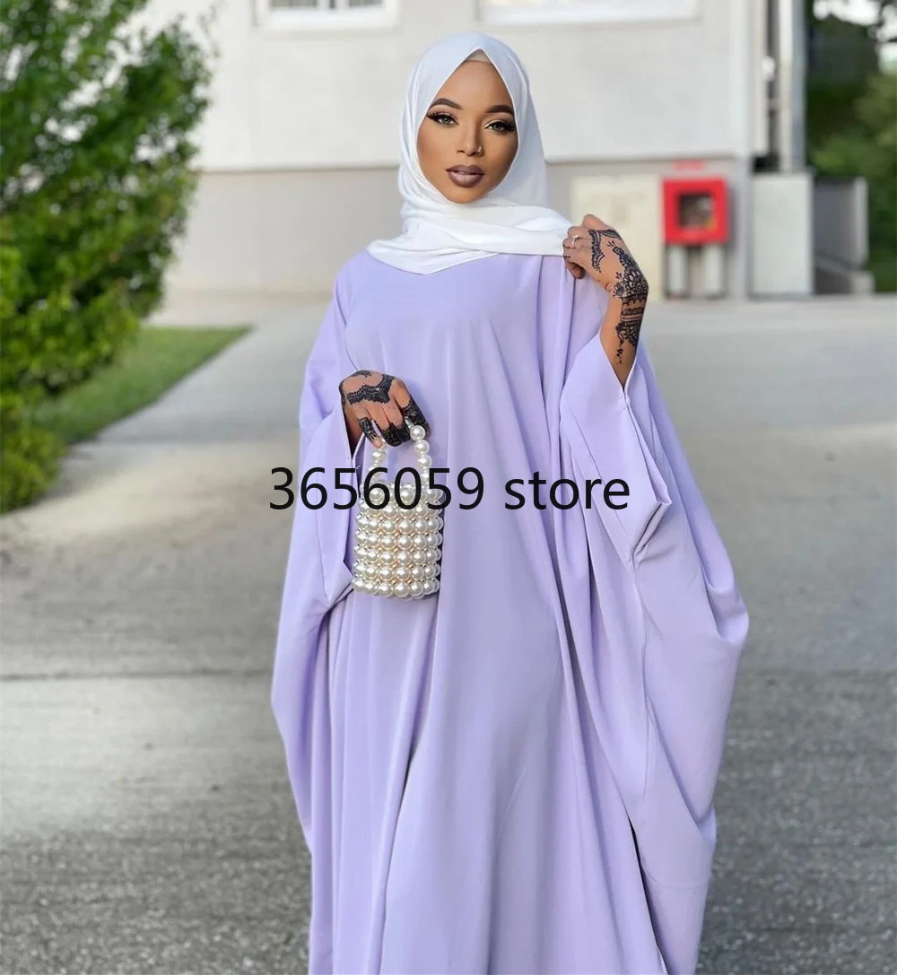 Рамадан ИД летучая мышь цельный абайя для молитв Дубай мусульманский хиджаб