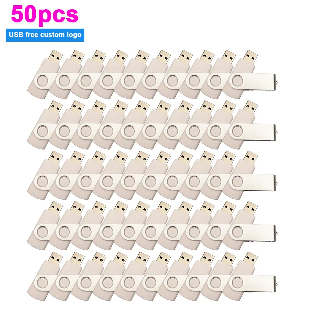 Флеш-накопитель 50 шт./лот с логотипом на заказ Бесплатная быстрая доставка
