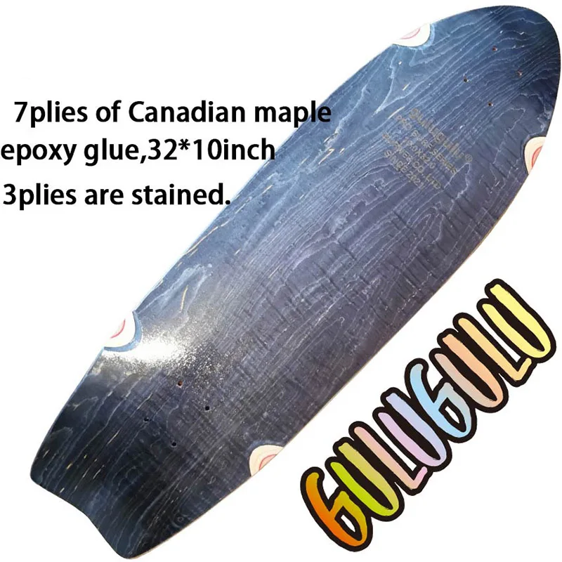 Хорошее качество Land Surf скейтборд колода для скейтборда канадский клен и