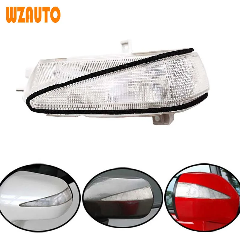 Левая и правая боковые автомобильные зеркала заднего вида WZAUTO светодиодный