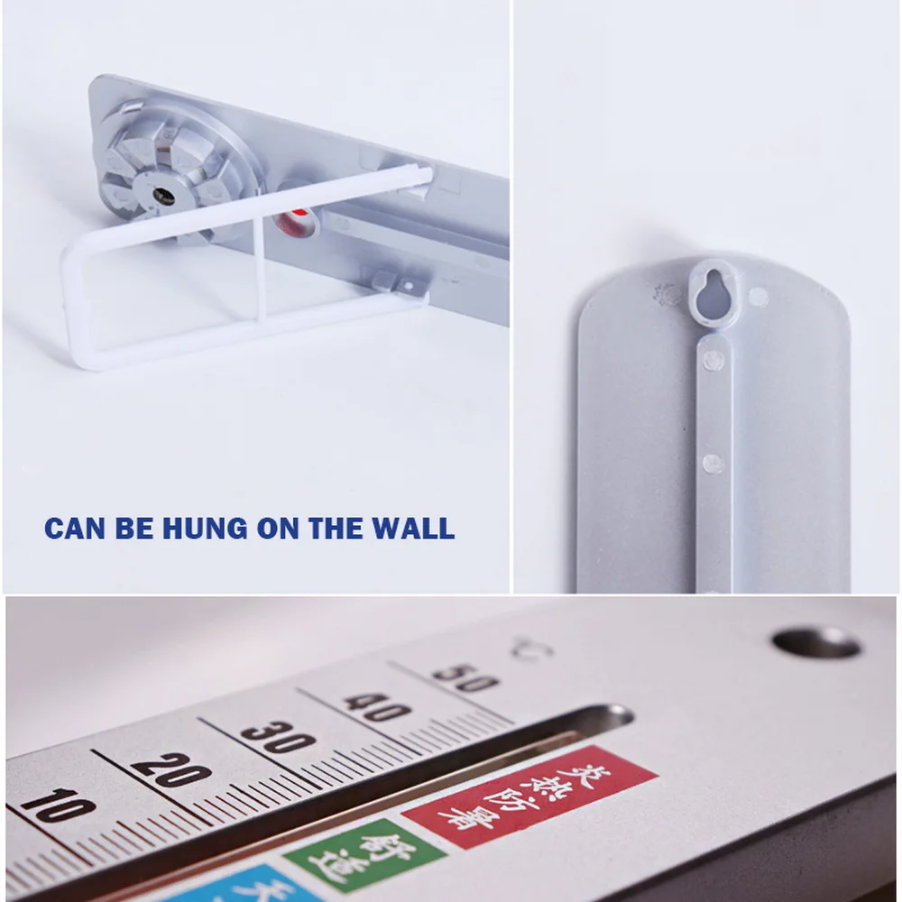 

HouseholdTemperature Humidity Monitor Desktop Wall Vertical Thermometer Hygrometer for Home