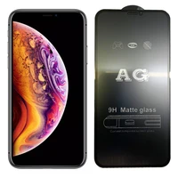 ag matte 9h tempered glass screen protector for iphone 13 12 11 pro max anti fingerprint film for iphone xs max xr x 8 7 6s plus
