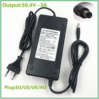 50 4v 3a li ion battery charger for 12s 44 4v lithium battery charger with fan output dc 50 4v for ebike electric bicycle