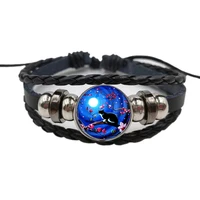 popular models cute moon cat series glass bracelets fashion gift bracelets private gifts for pet lovers