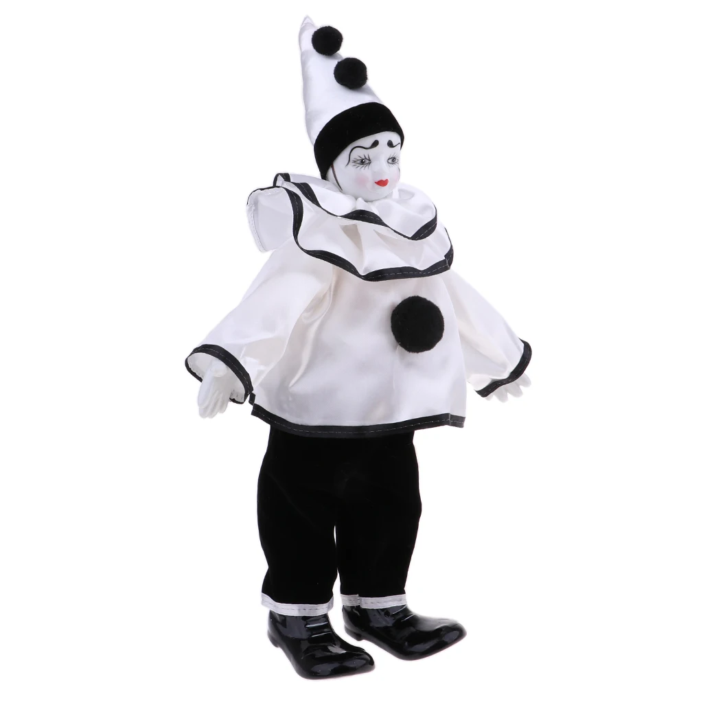 Фарфоровые куклы клоуны для детей 38 см подарок на день рождения игрушка домашний