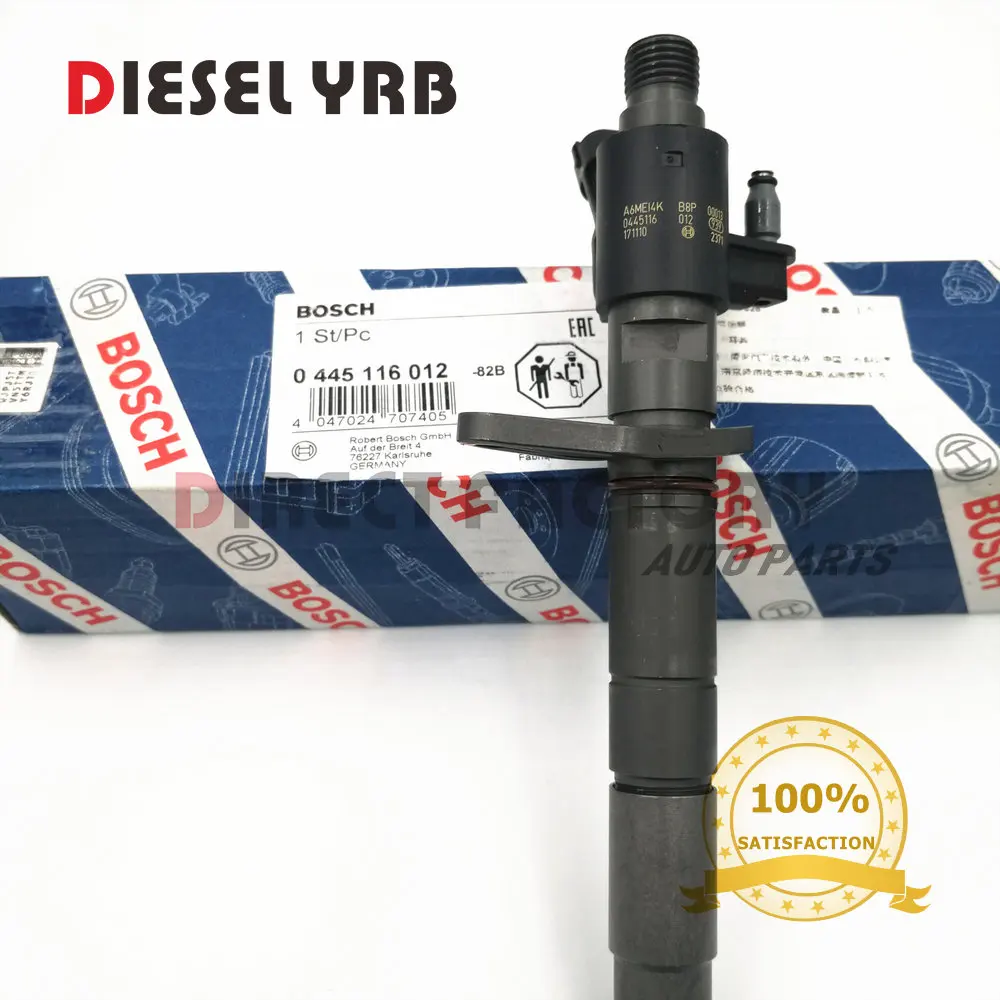4 шт. подлинный новый инжектор 0445116012 для P/EUGEOT 407 3 0 Hdi 24V 177KW 0445116013 0445116064
