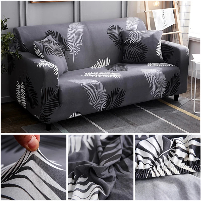 

Printed elastic sofa cover living room elastic sofa cover geometric sofa cover corner armchair cover1/2/3/4Seater