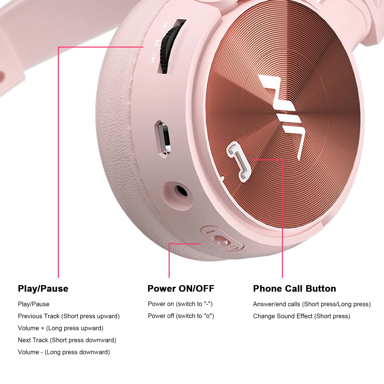 Беспроводные Bluetooth-наушники NIA Q2 складные наушники-вкладыши музыка TF-карта