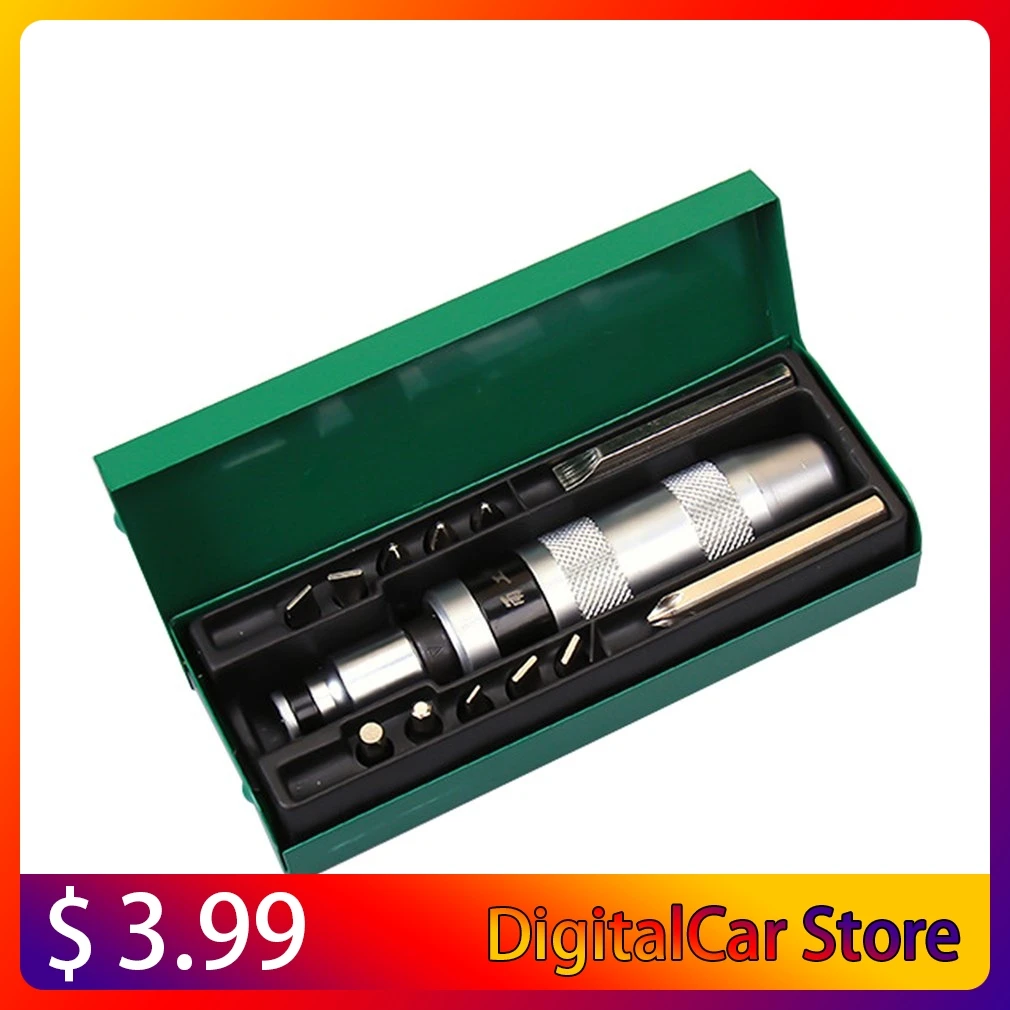 

Набор ударных отверток 13 шт., профессиональные портативные ручные инструменты для ослабления замерзших болтов и прикипевших креплений