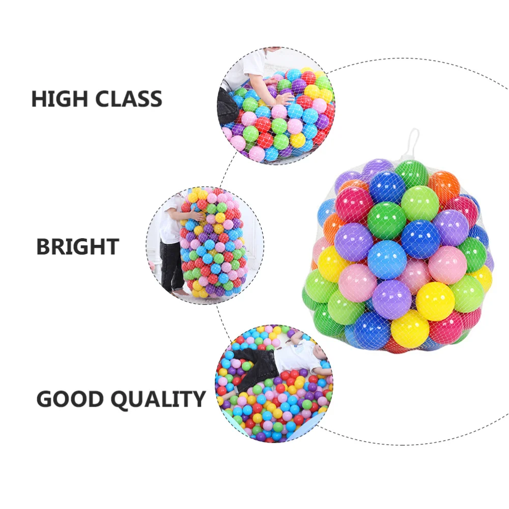 

50pcs Safe Ocean Playthings Colorful Toys Kids Playing Toys