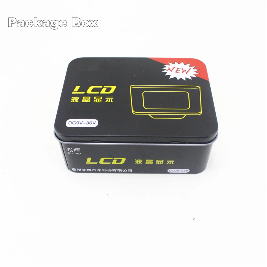 4 в 1 цветной ЖК экскаватор грузовик фонарь/вольтметр/Датчик температуры