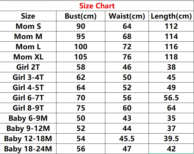

2021 Summer Family Matching Outfits Strapless Bow Ruffles Dress Mother Daughter Baby Dresses Woman & Kid Girls Toddlers Outfits