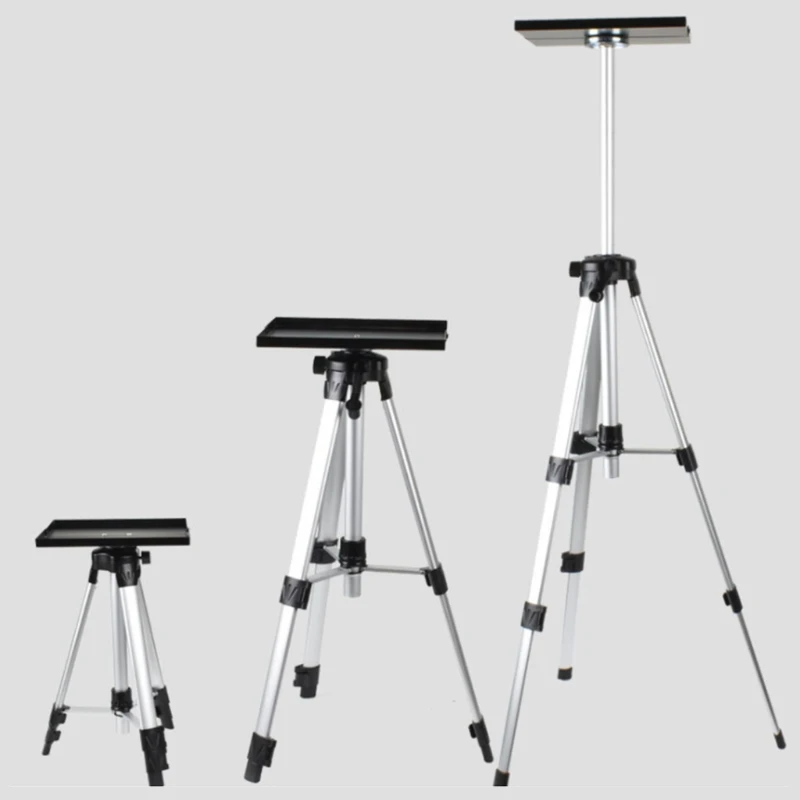 

Adjustable Foldable Stand Anti-slip Aluminum Stable Projector Portable Tray Tripod Durable Mounts Multi-Functional