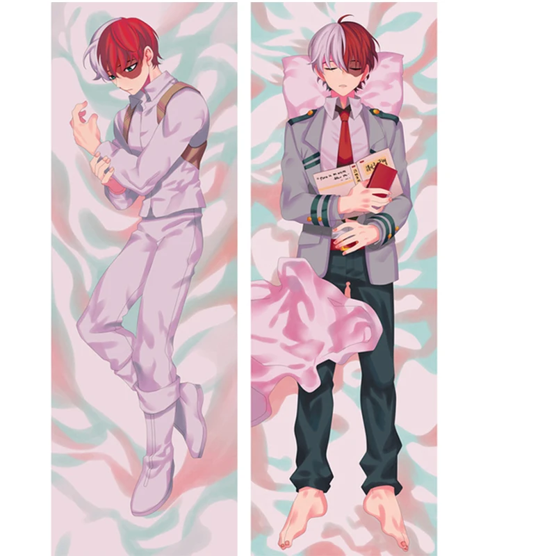 

Todoroki Shoto My Hero Academia Anime Pillow Case Dakimakura Hugging Body Decorative Pillowcase Boku No Hero DIY Pillow Cover