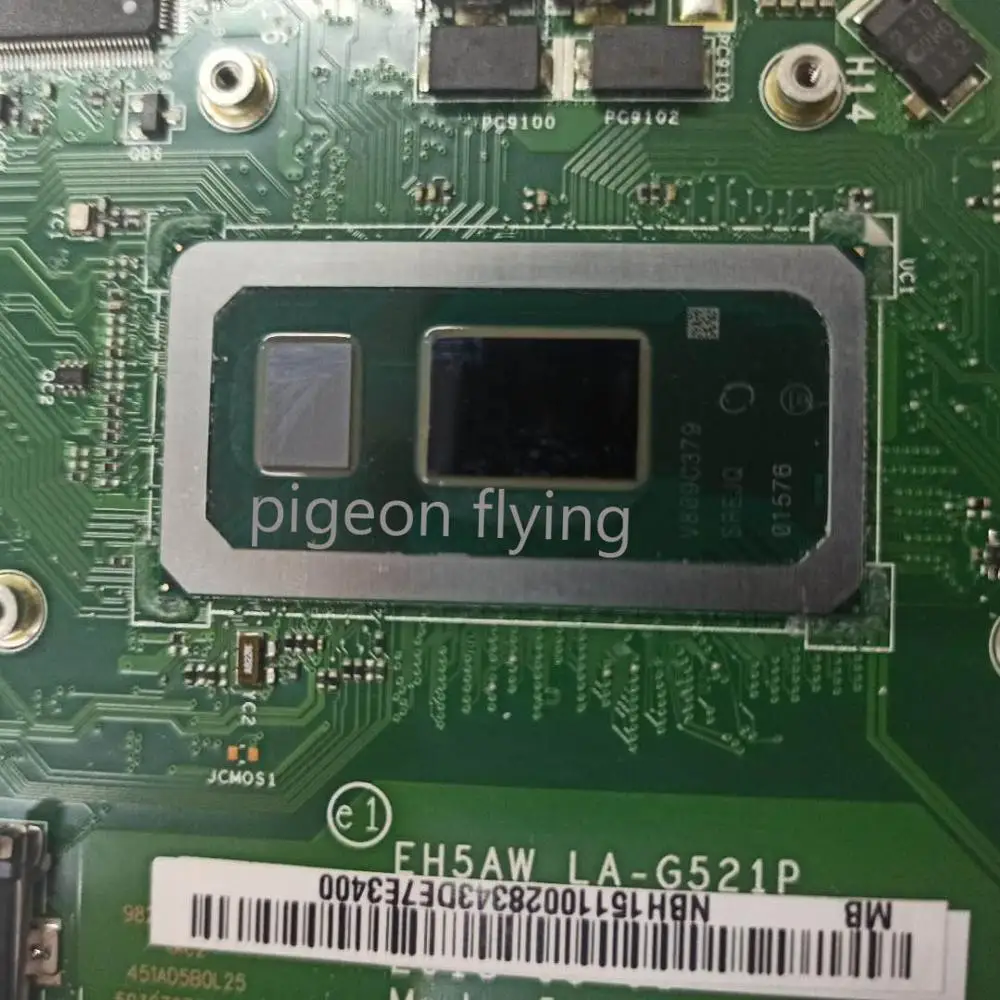 A515-52G motherboard mainboard for Acer Aspire A515-52 laptop  EH5AW LA-G521P NBH1511002 I7-8565U GF150MX 2G DDR4 100% test OK