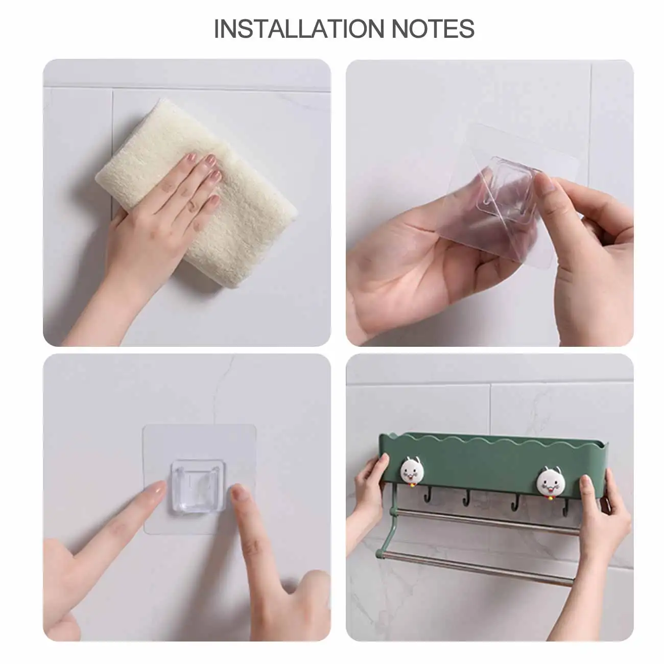 

Hanging Shelf Shower Caddy Organizer Wall Mount Shampoo Rack With Towel Bar No Drilling Kitchen Storage Bathroom Accessories