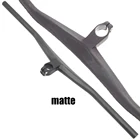 Новый T800 углеродное волокно MTB велосипедный Руль Горный велосипед Интегрированные Рули 700 750 800 мм стержень 40 50 60 70 мм велосипедные детали