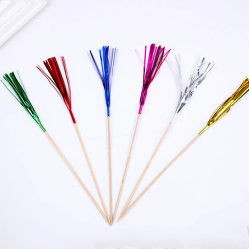 100 шт. Коктейльные фейерверки палочки для напитков украшение свадебвечерние
