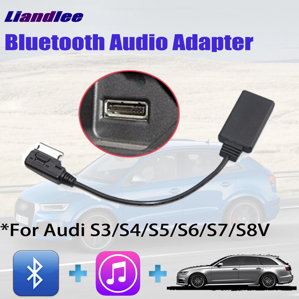 DIY Автомобильный адаптер BT для Audi S3/S4/S5/S6/S7/S8 AMI MMI MDI Интерфейс Bluetooth аудио декодер