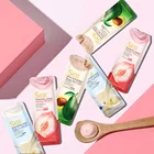 30 шт. персиковый отшелушивающий скраб для лица улучшает шероховатость, выцветает, отбеливает и увлажняет кожу, косметика для красоты