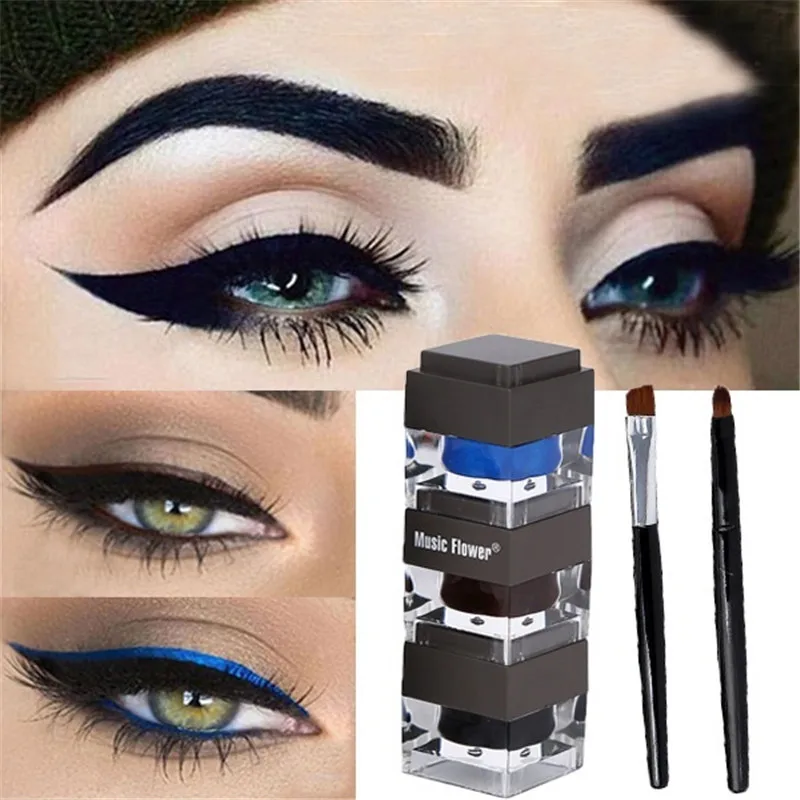 3 цвета/набор Профессиональный гель для бровей усилитель тени макияжа подводка