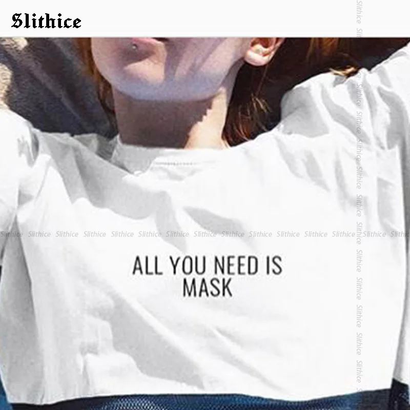 Все что вам нужно это маска хипстерские футболки женская верхняя одежда уличная