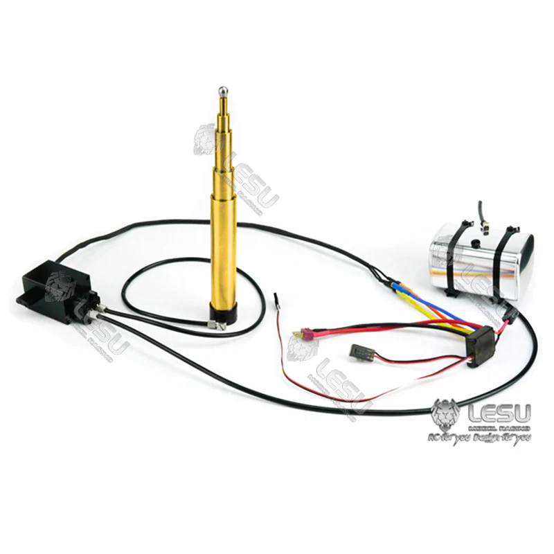 

LESU Metal 100MM-150MM Hydraulic Pump Cylinder 1/14 RC Dumper Truck DIY TAMIYA Car Model Accessories Toys for Boys Gifts