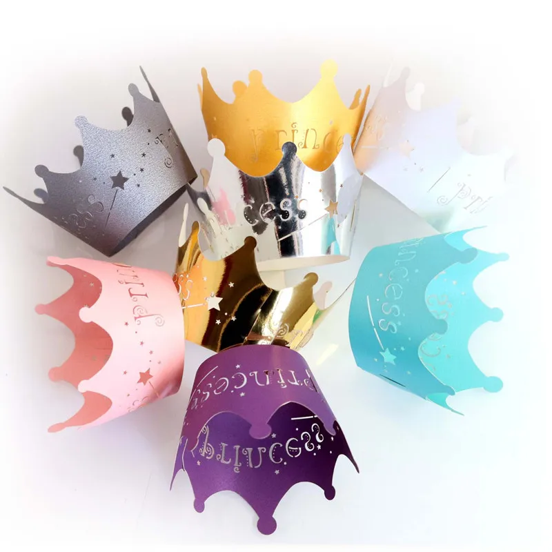 24 шт. розовая обертка для кексов Подарочная коробка с Луной торт/упаковочная