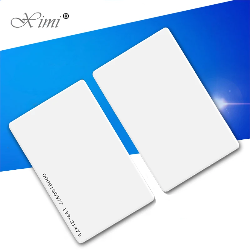 125KHZ/MF13.56MHZ RFID Card Smart Proximity For Access Control And Time Attendance System TK4100/EM4200/F1108 chip | Безопасность и
