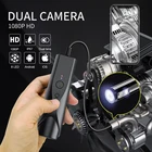 8 мм двойной эндоскоп Камера Wi-Fi BorescopeI инспекции 2.0MP Беспроводной змея Камера канализационные Камера для устройств на базе Android и iOS смартфона