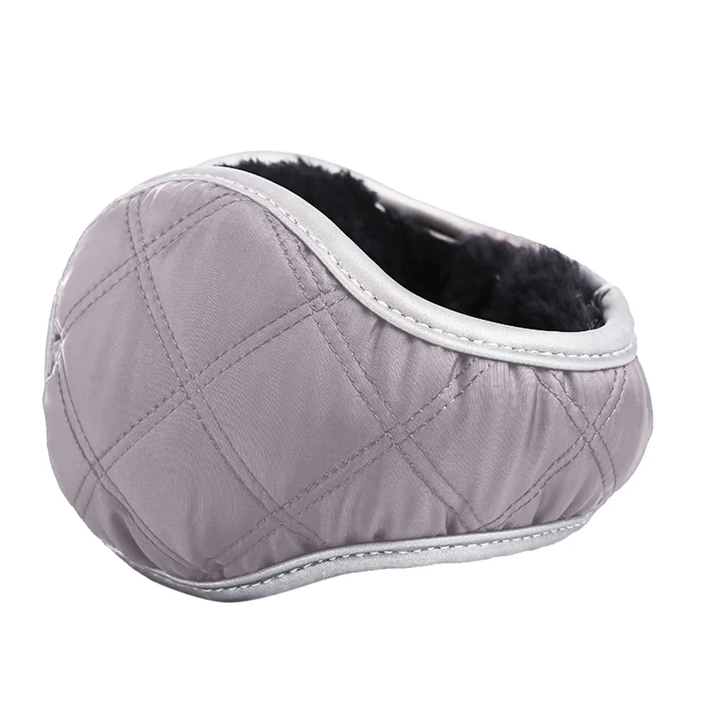 2019 Горячая Мода унисекс твердые зимние наушники Мягкие плотные Плюшевые ушные