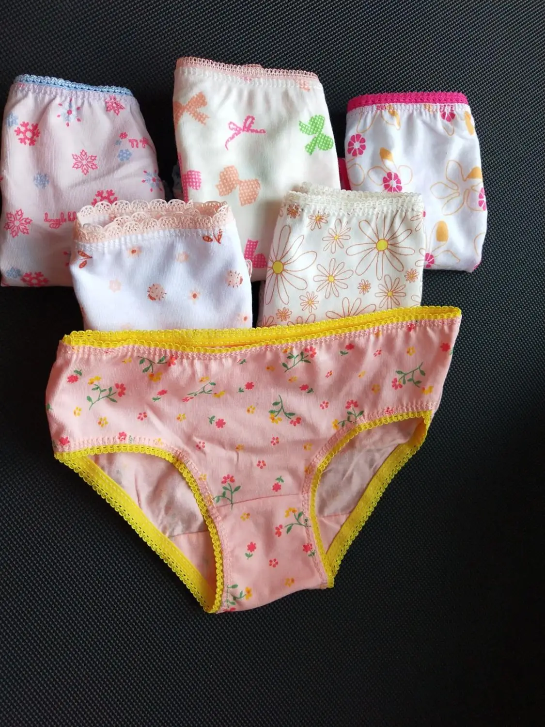 

6/pcs Cotton teen Panties Girls Kids Short Briefs Children Underwear Child Cartoon Shorts Underpants Girl Panties 2-11 years