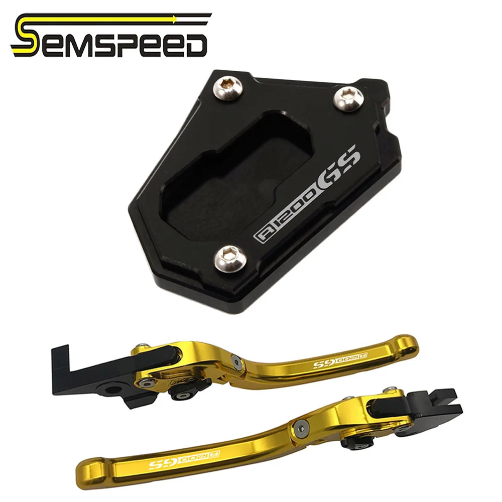 Для BMW R1200GS 2004-2012 ADV ADVENTURE 2006-2013 R 1200 R1200 GS Мотоцикл CNC складные рычаги боковая стойка