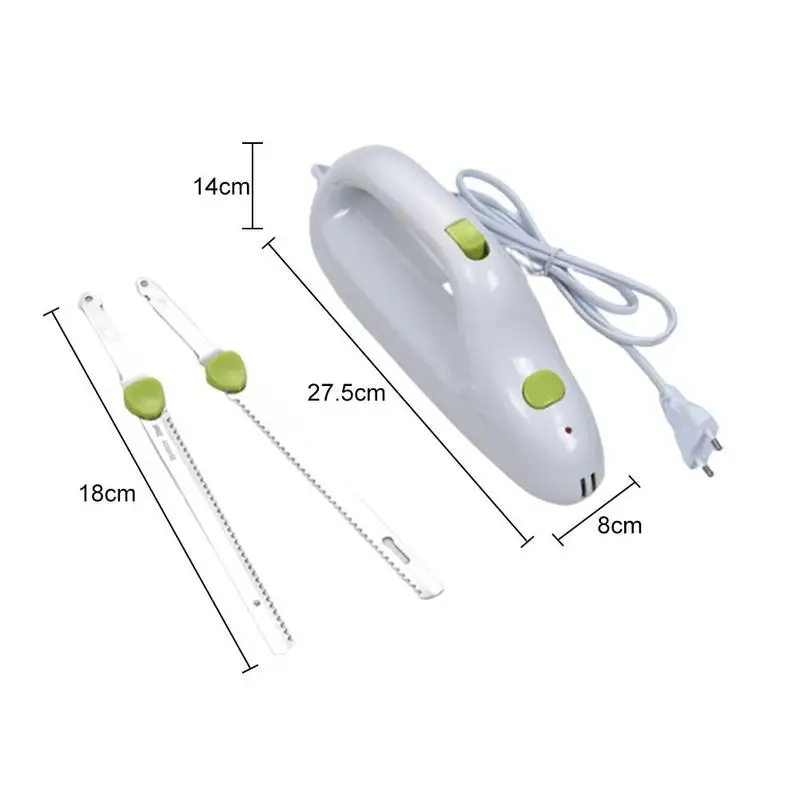 

EU Electric Freeze Meat Knife Bread Pastry Meat Cutting Automatic Serrated Tools Steel Electric Knife Knife Kitch I3S6