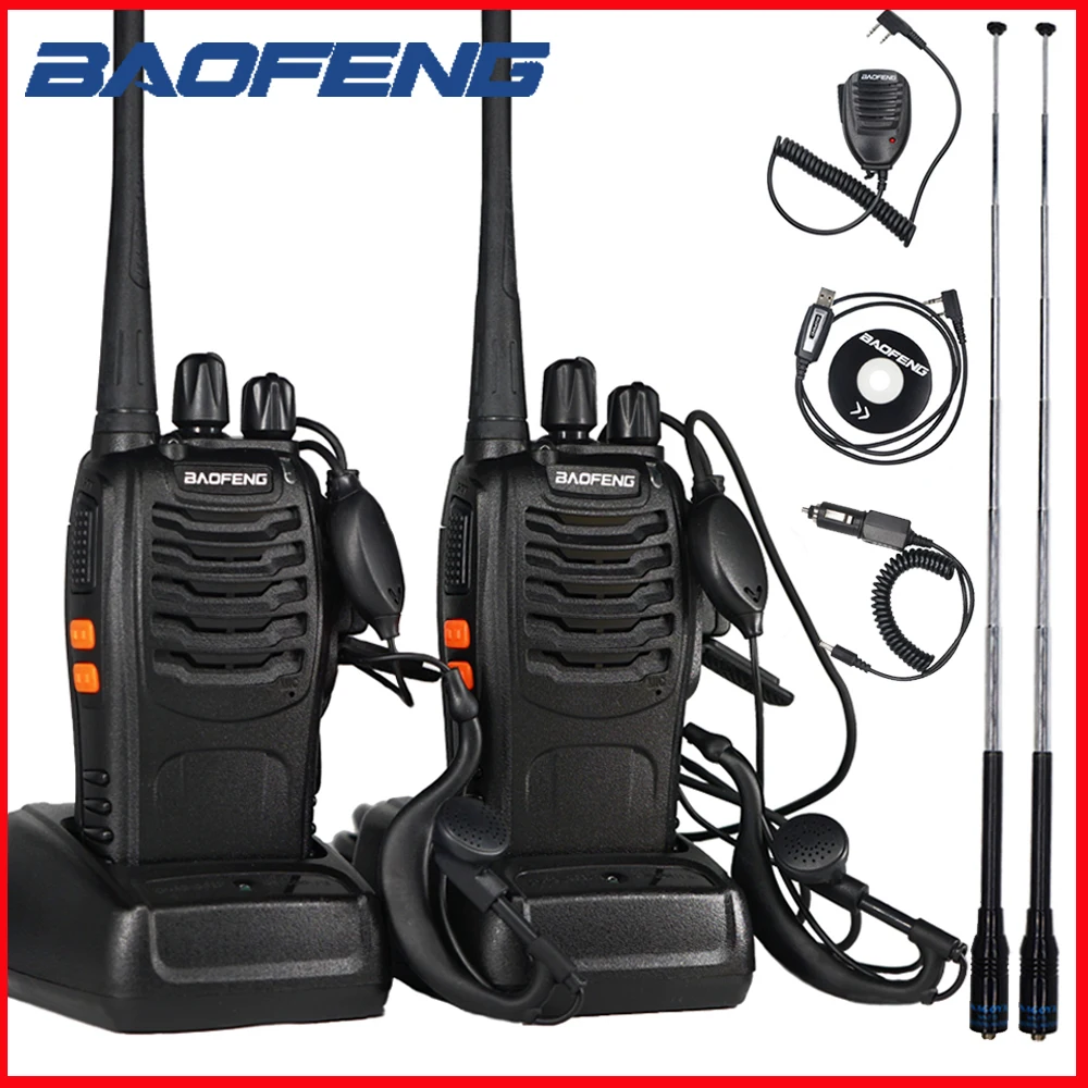 

Портативная рация Baofeng BF-888S, 5 Вт, UHF, 400-470 МГц, 16 каналов, портативная двухсторонняя радиосвязь, FM-трансивер bf888s, Comunicador Free подарочные наушники