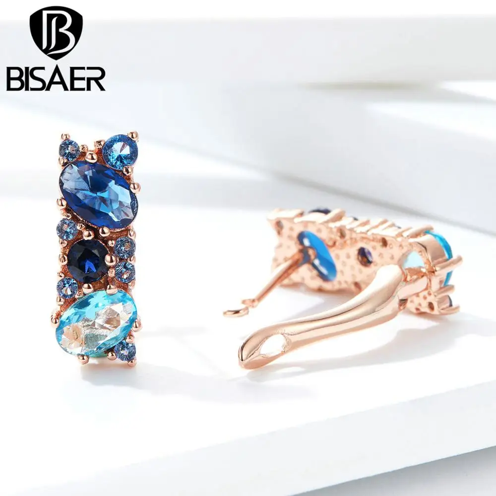 BISAER, модное ювелирное изделие, 925 пробы, серебро, перо, крылья ангела, сердце, кулон, для женщин, висячие серьги, Brincos WEU4104