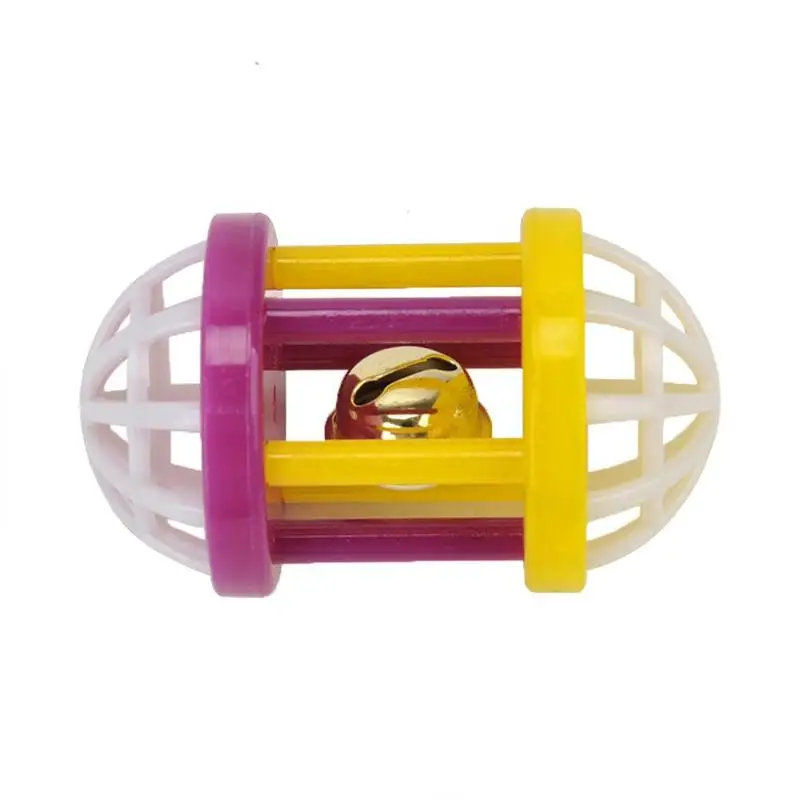 Пластиковая игрушка котенок с гантелями Jingle милая собака Кот обучающий