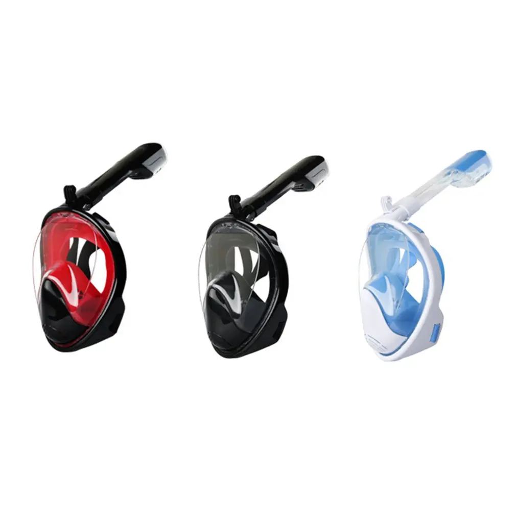 

Полнолицевая маска для подводного плавания, незапотевающие очки, комплект для подводного плавания с дыхательными масками, маска для плаван...