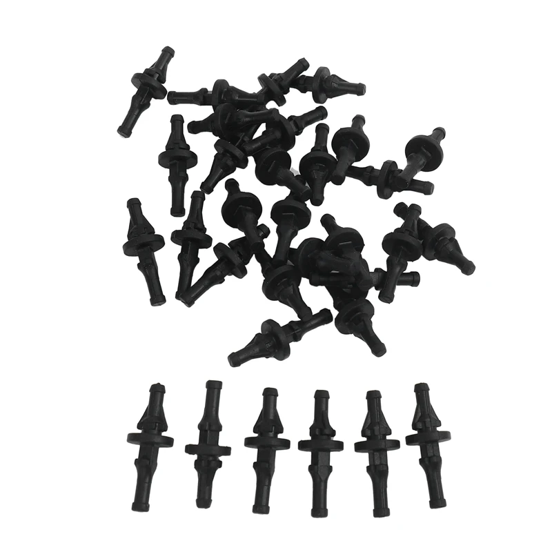 

32 PCS Rubber Anti Vibration Mount Screw Pin Rivet,for PC Case Fans Anti Vibration