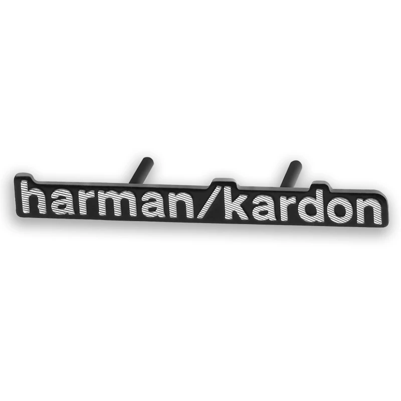 10pcs Car Speaker Audio sticker 3D Harman/kardon Badge Emblem Decoration Stickers For Nissan Tiida Teana Juke NOTE X-trail | Автомобили и