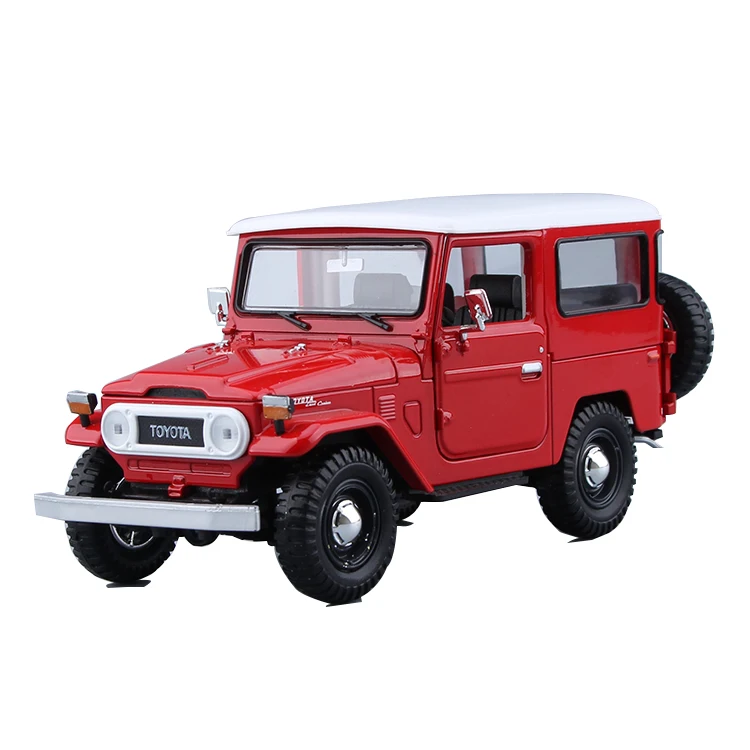 Модель автомобиля Toyota FJ40 модель из сплава Детская рождественские подарки
