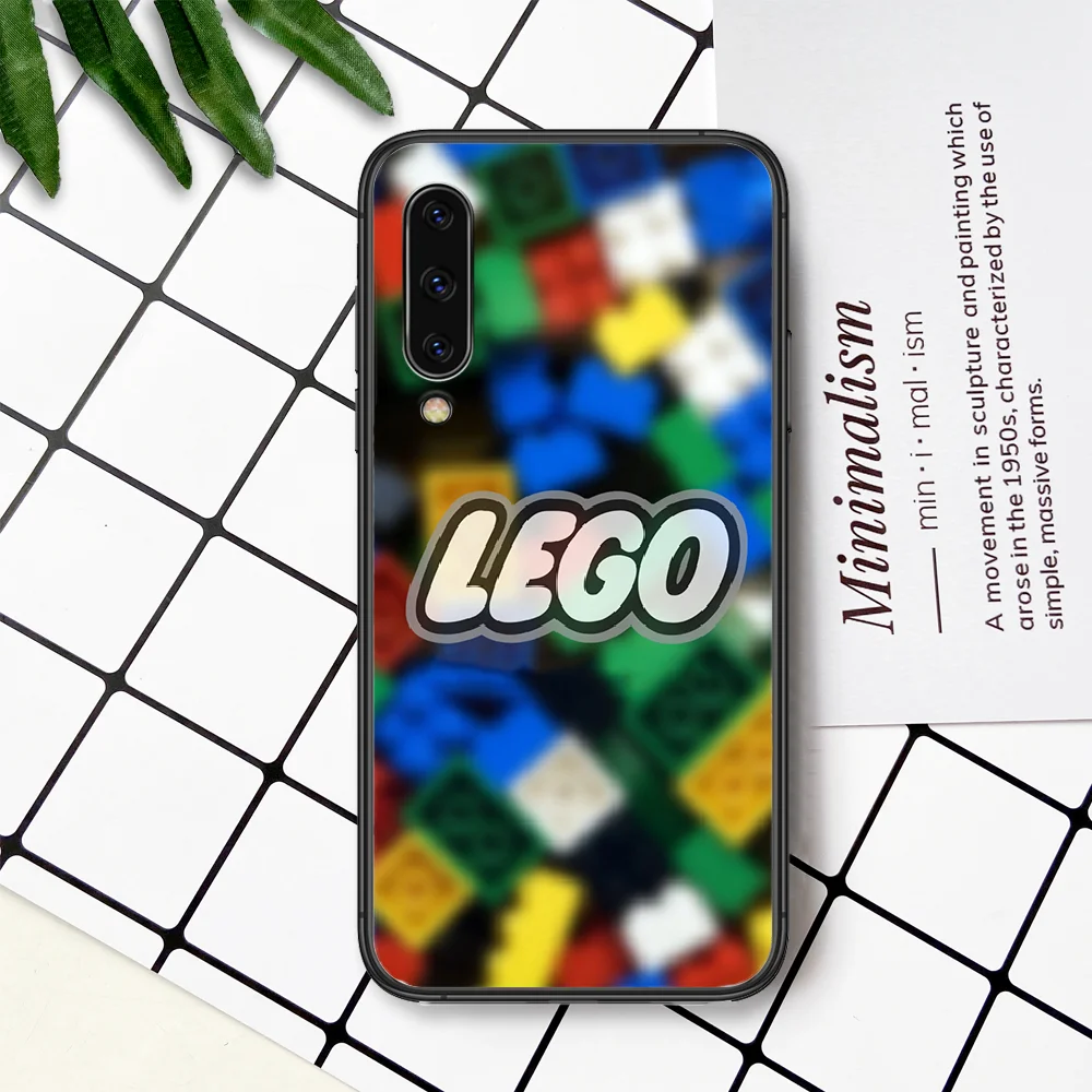 

LEGOs Phone Case For Samsung Galaxy A 3 5 7 8 10 20 20E 21S 30 30S 40 50 51 70 71 black Shell Tpu Etui Luxury Prime Silicone