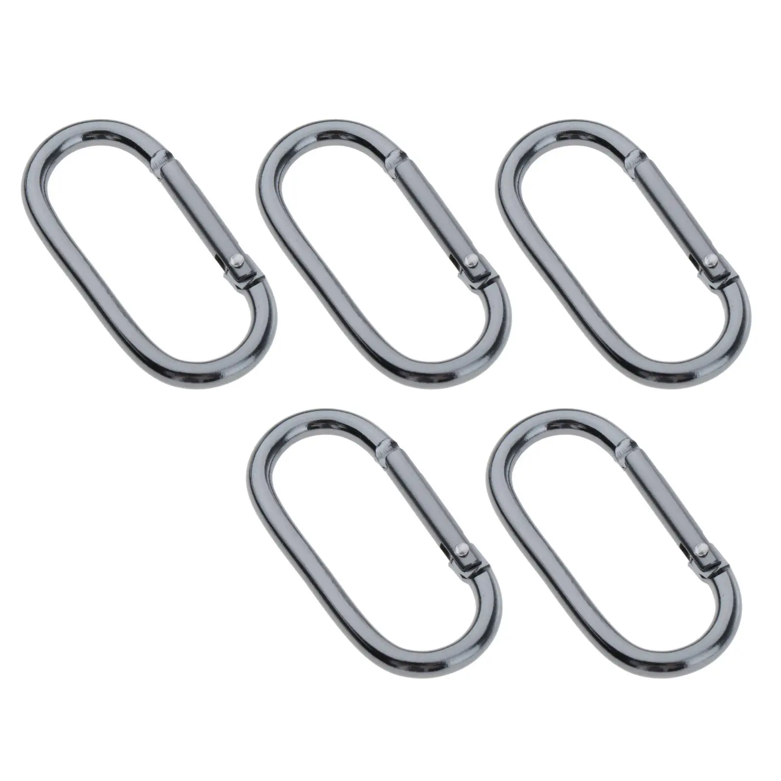 

Aluminum Alloy Carabiner Clip, Spring Snap Hook Keyring Carabiners for Camping